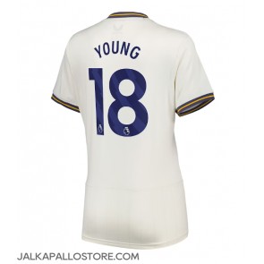 Everton Ashley Young #18 Kolmaspaita Naisten 2024-25 Lyhythihainen